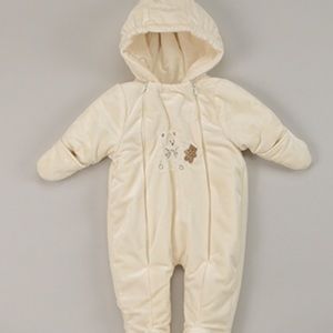 Baby dove snowsuit